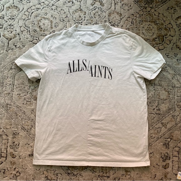 All Saints Tops - All Saints Logo Tee